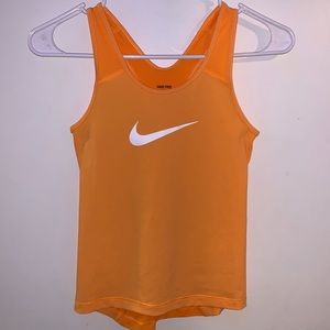 ✨orange ~nike~ YS tank top✨